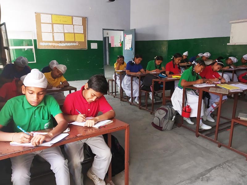 Three different co-curricular activities in Pine Grove School, Bassi Pathana,