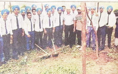 Student starts cleanliness Mission in school during Clean India Event